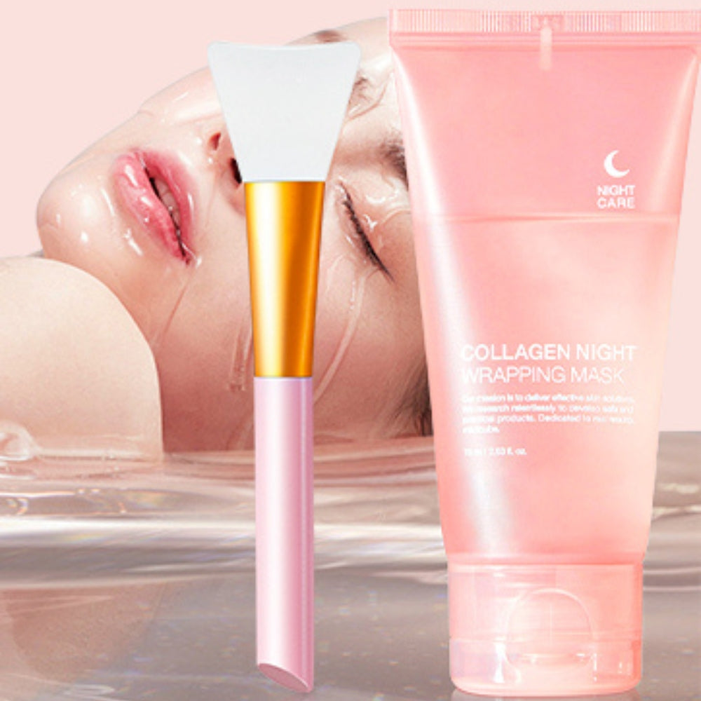 Hyaro Maschera viso notte collagene