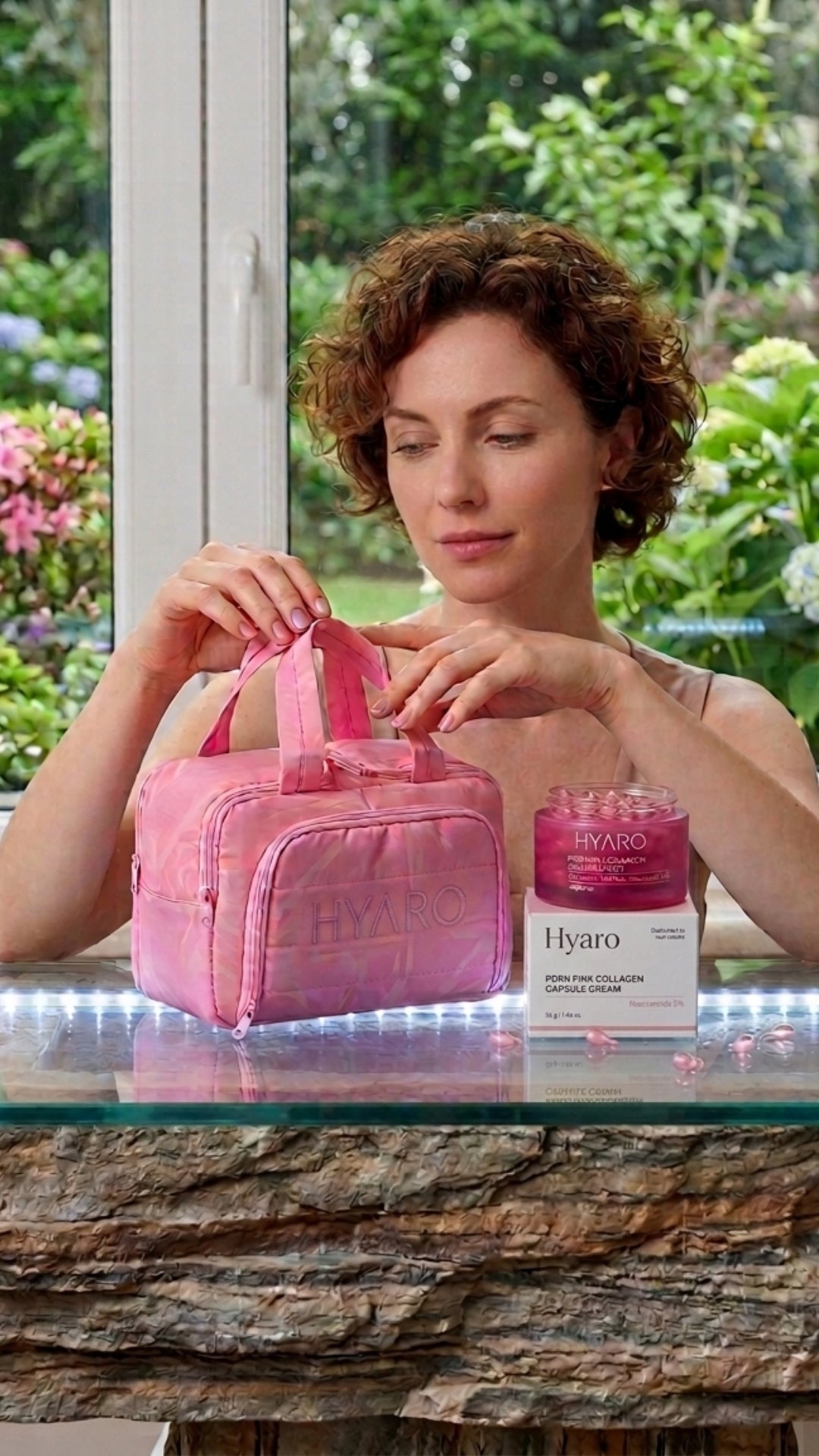 Kit 3 collagen Capsule Cream + Beauty Bag