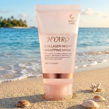 Hyaro Maschera viso notte collagene