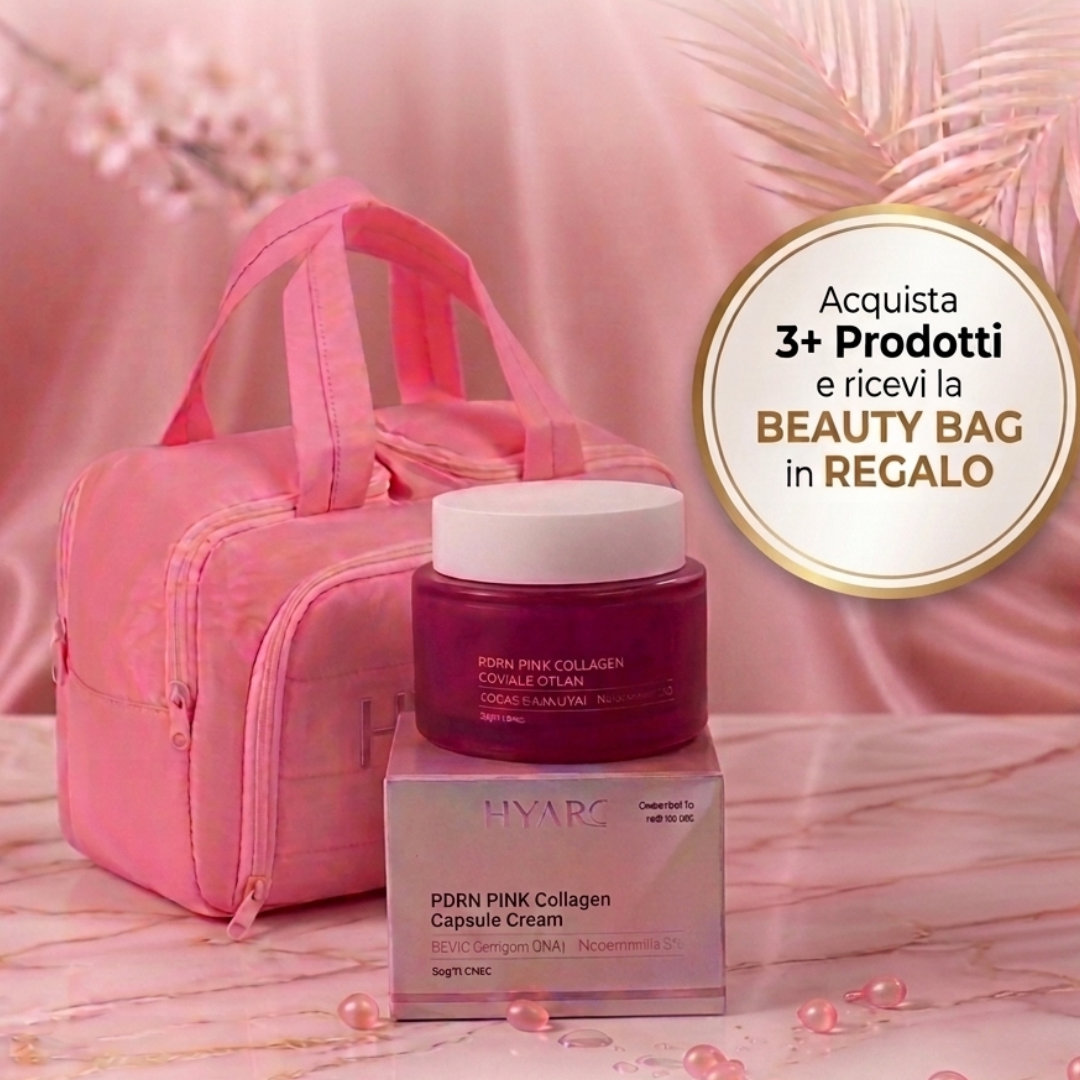 Kit 3 collagen Capsule Cream + Beauty Bag