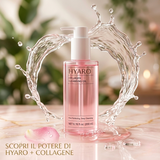Miglior Olio Detergente Viso 2026: Collagen Cleansing Oil Hyaro