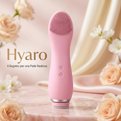 HYARO - Spazzola Pulizia Viso Elettrica e Massaggiatore 4 in 1