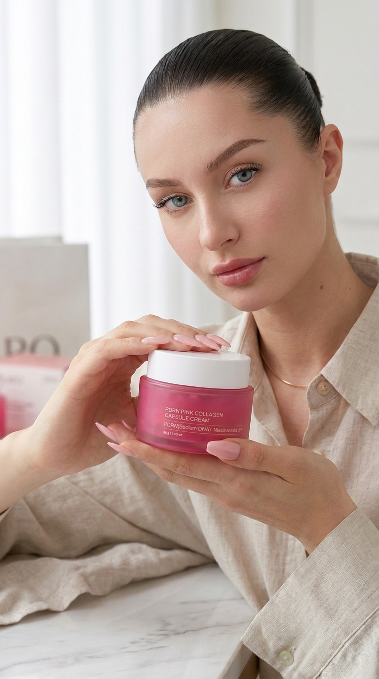 Kit 3 collagen Capsule Cream + Beauty Bag